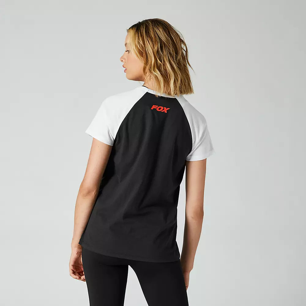 FOX Polera Lifestyle Karrera Raglan Negro - Rideshop
