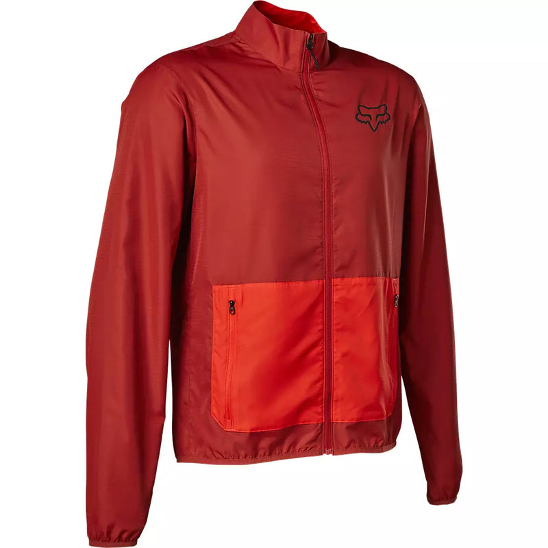 FOX Chaqueta Cortavientos Bicicleta Ranger Rojo - Rideshop