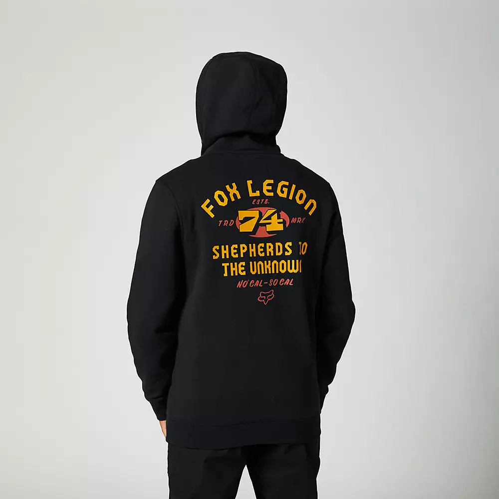 FOX Poleron Lifestyle At Bay Zip Negro - Rideshop