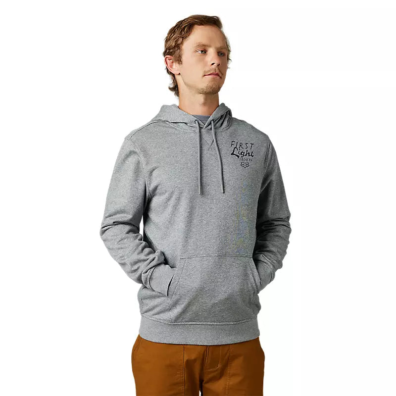 FOX Poleron Lifestyle Parkerboss Pullover Gris - Rideshop