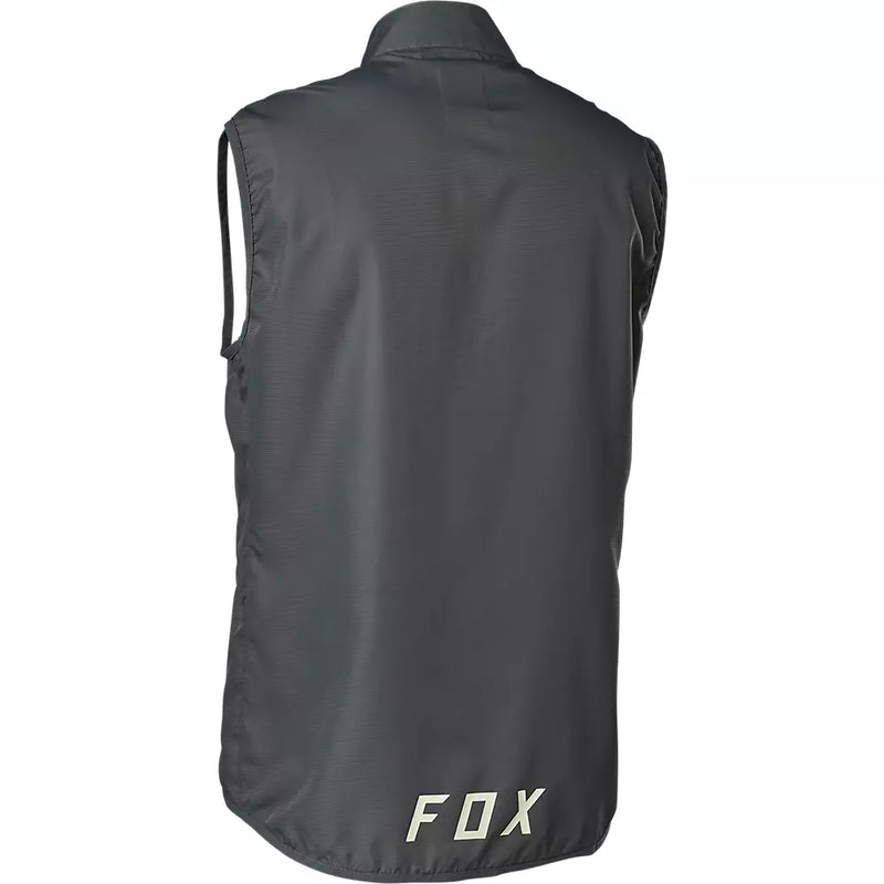 FOX Chaqueta Cortavientos Bicicleta Ranger Sin Mangas Gris - Rideshop