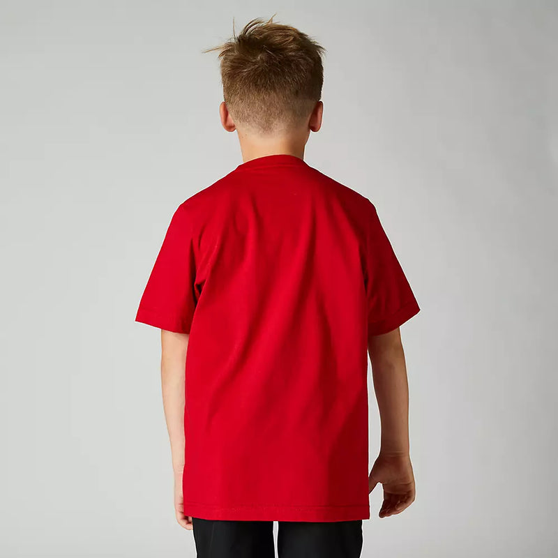 FOX Polera Lifestyle Niño Karrera Head Rojo - Rideshop