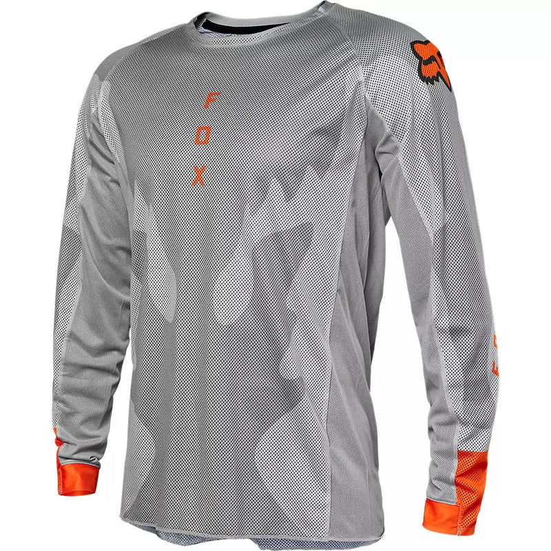 FOX Polera Moto Airline Exo Gris/Naranjo - Rideshop