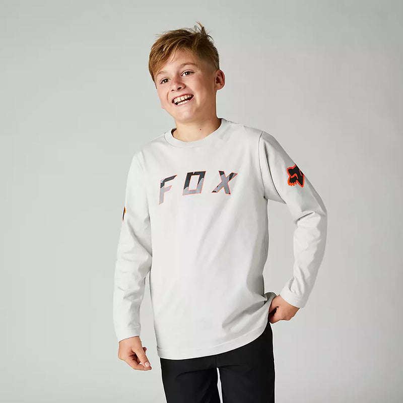 FOX Polera Lifestyle Niño BNKR Manga Larga Gris - Rideshop