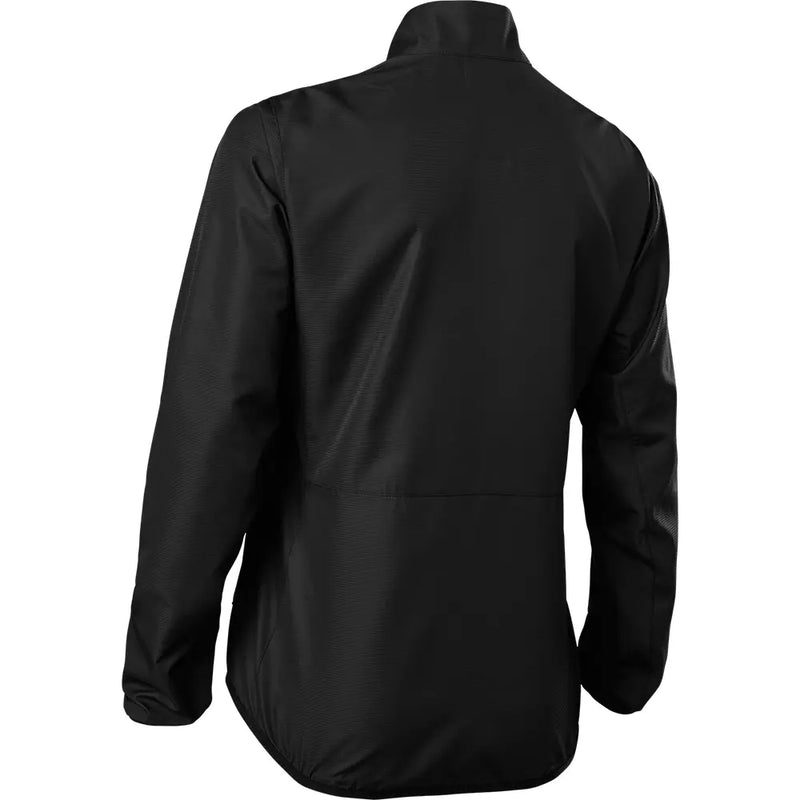 FOX Chaqueta Cortavientos Bicicleta Mujer Ranger Negro - Rideshop