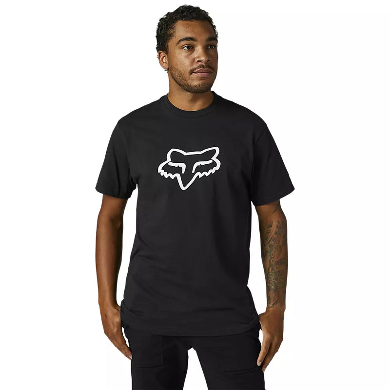 FOX Polera Lifestyle Legacy Head Negro/Blanco - Rideshop