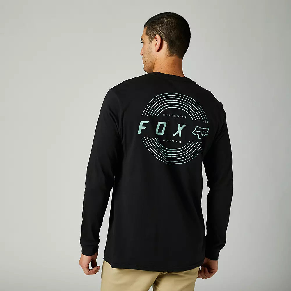 FOX Polera Lifestyle Proximah Manda Larga Negro - Rideshop