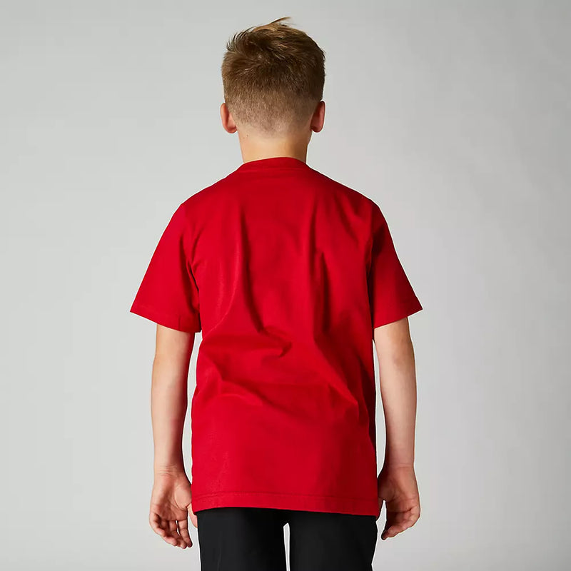 FOX Polera Lifestyle Niño RKANE Head Rojo - Rideshop