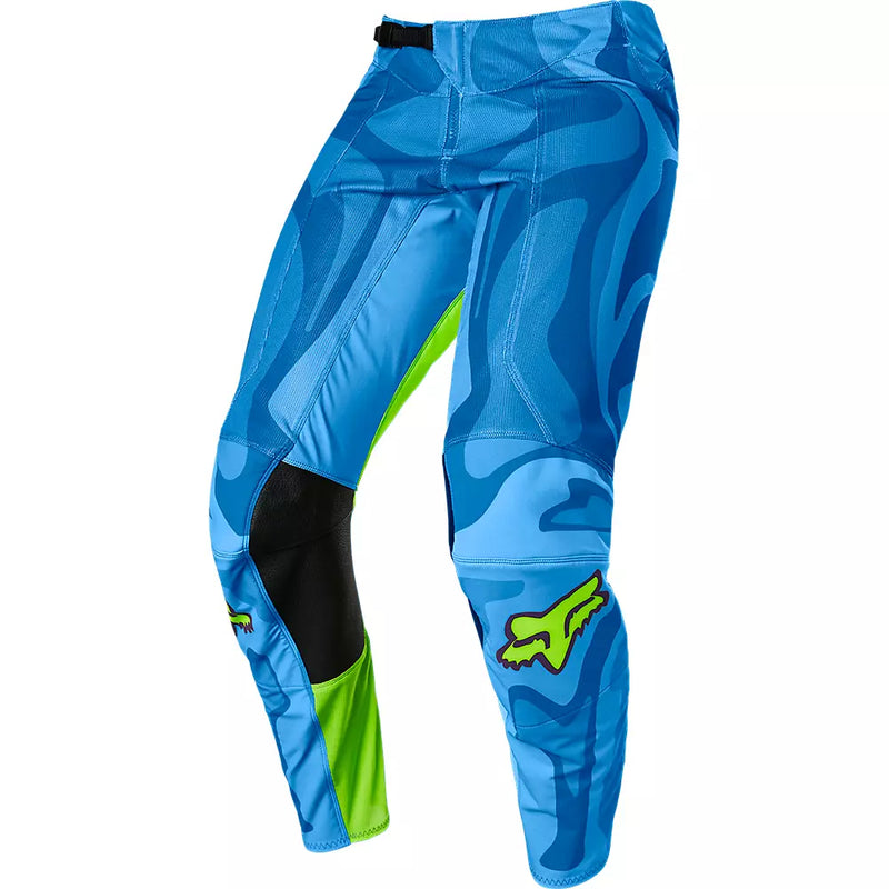 FOX Pantalon Moto Airline Exo Azul/Amarillo - Rideshop