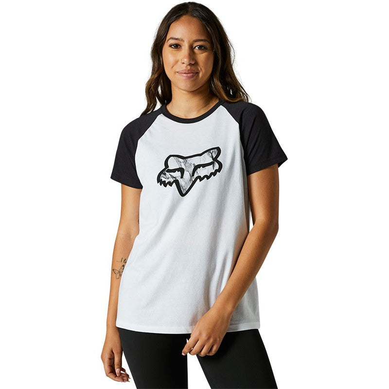 FOX Polera Lifestyle Karrera Raglan Blanco - Rideshop