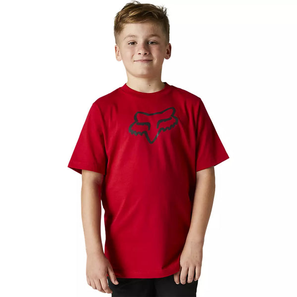 FOX Polera Lifestyle Niño Legacy Rojo - Rideshop