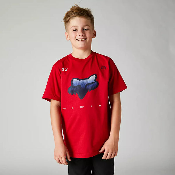 FOX Polera Lifestyle Niño RKANE Head Rojo - Rideshop