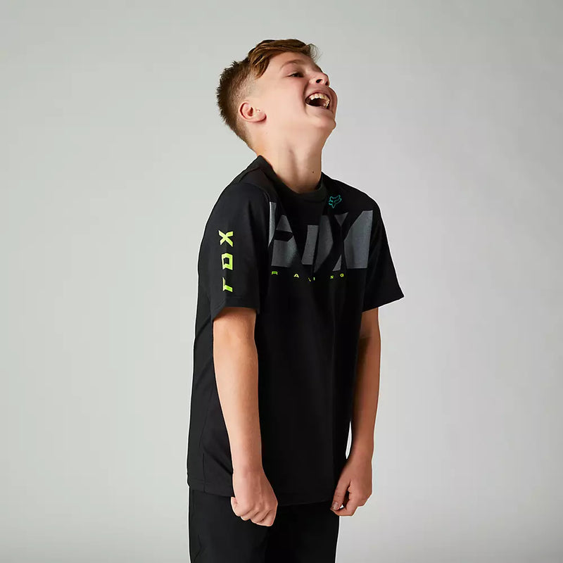 FOX Polera Lifestyle Niño RKANE Negro - Rideshop