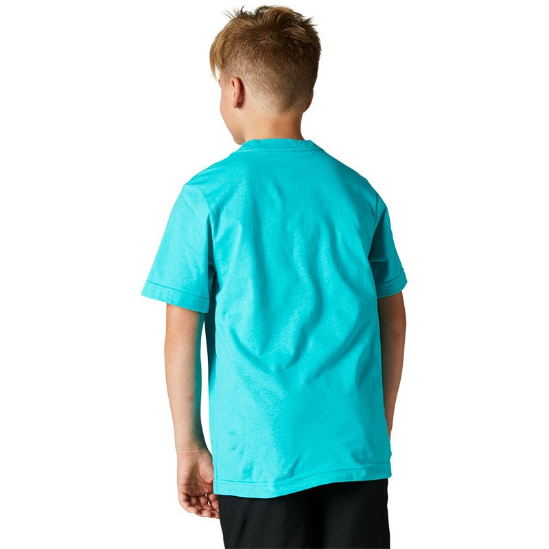 FOX Polera Lifestyle Niño Pinnacle Celeste - Rideshop