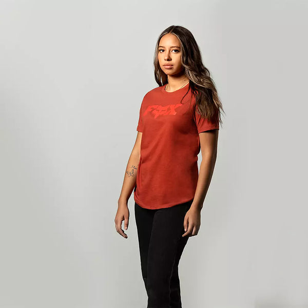 FOX Polera Lifestyle Mujer Bracer Rojo - Rideshop