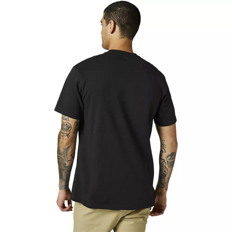 FOX Polera Lifestyle Legacy Head Negro/Gris - Rideshop