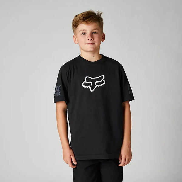 FOX Polera Lifestyle Niño Karrera Negro - Rideshop