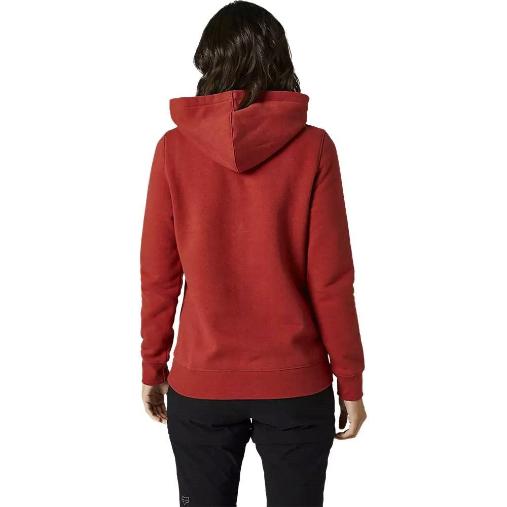 FOX Poleron Lifestyle Mujer Boundary Pullover Rojo - Rideshop