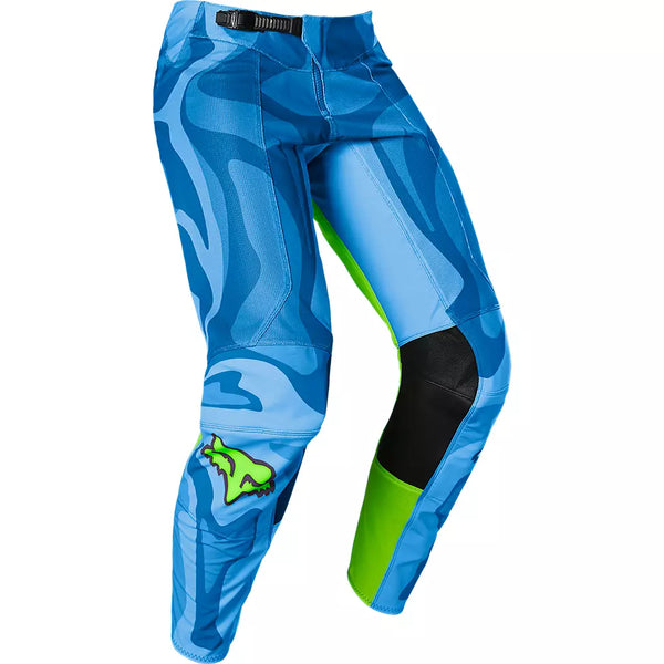 FOX Pantalon Moto Airline Exo Azul/Amarillo - Rideshop