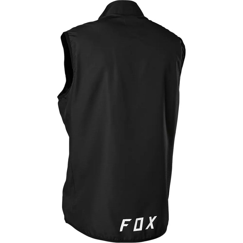 FOX Chaqueta Cortavientos Bicicleta Ranger Sin Mangas Negro - Rideshop