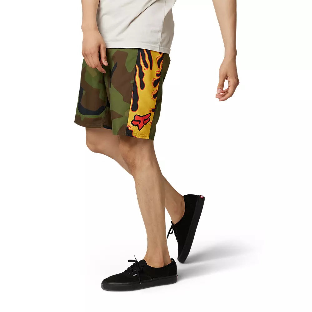 FOX Traje de Baño Lifestyle Parkerboss 20" Camo Verde-Rideshop
