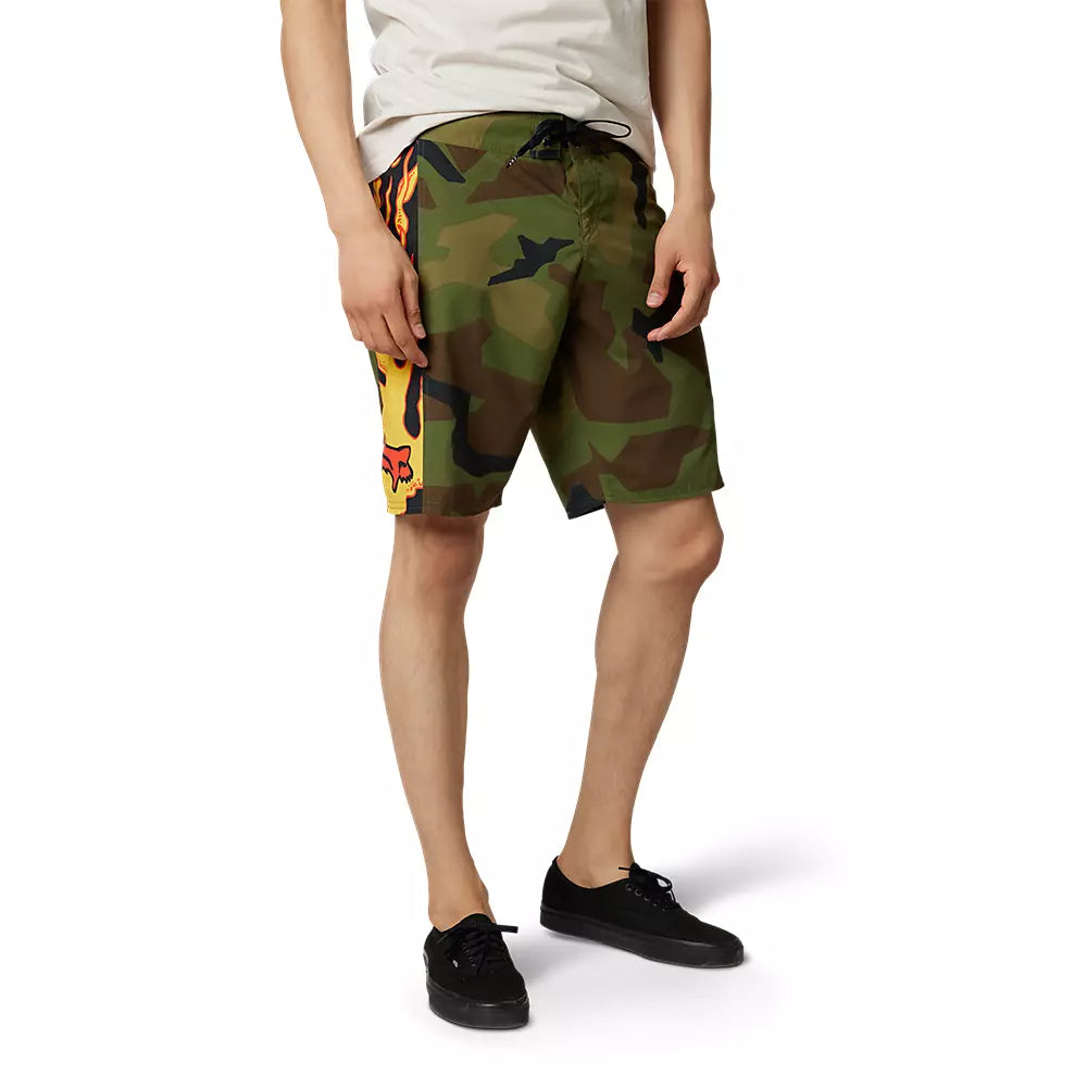 FOX Traje de Baño Lifestyle Parkerboss 20" Camo Verde-Rideshop