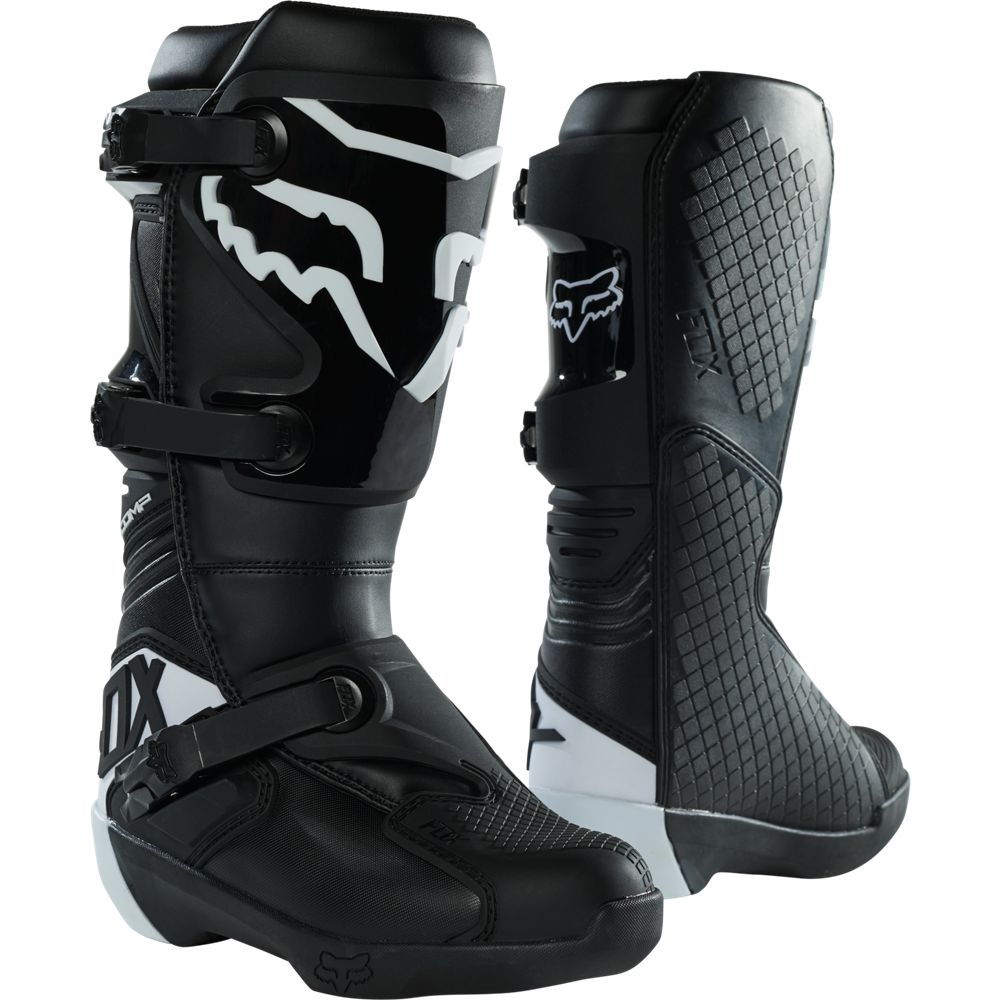 FOX Botas Moto Mujer Comp Negro - Rideshop