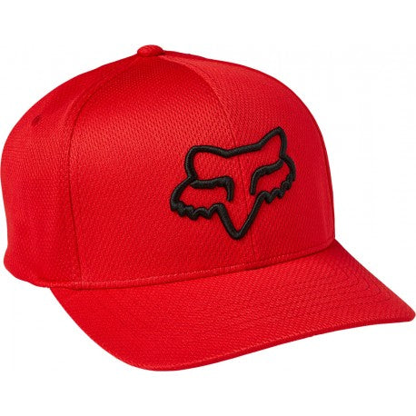 FOX Gorro Jockey Lifestyle Lithotype Flexfit 20 Rojo - Rideshop