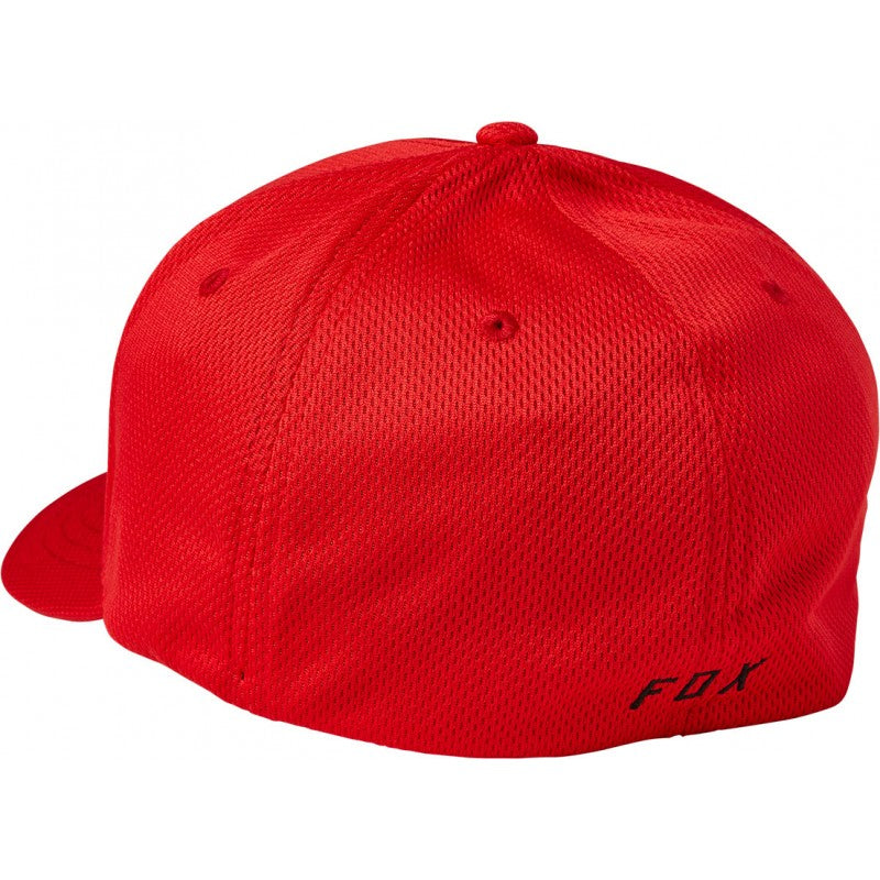 FOX Gorro Jockey Lifestyle Lithotype Flexfit 20 Rojo - Rideshop