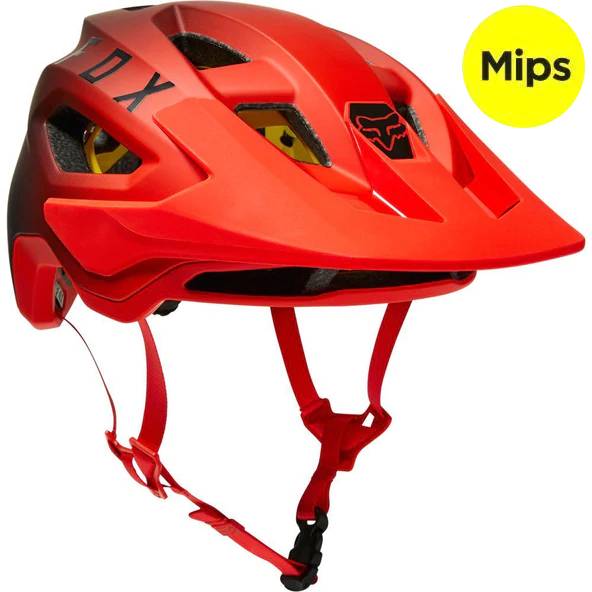 FOX Casco Bicicleta Speedframe Mips CE Rojo/Negro - Rideshop