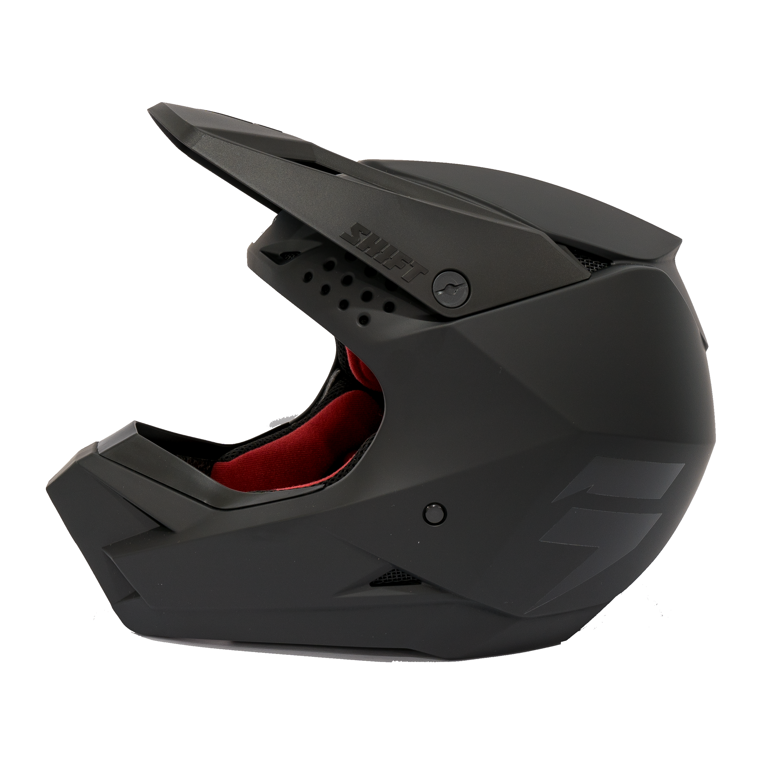 Casco Moto Niño White Label Blac Negro Shift - Rideshop