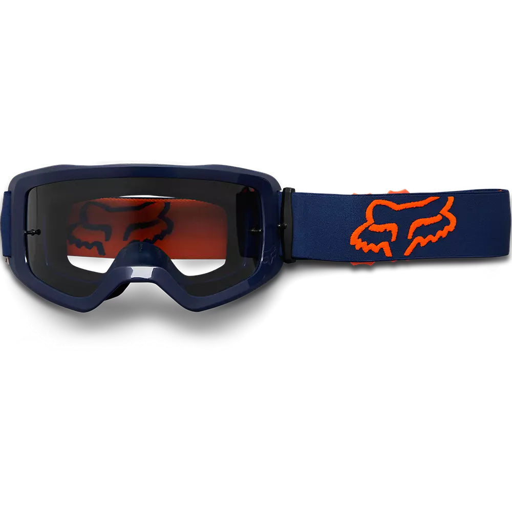 FOX Antiparras Moto Main S Stray Azul/Naranjo - Rideshop
