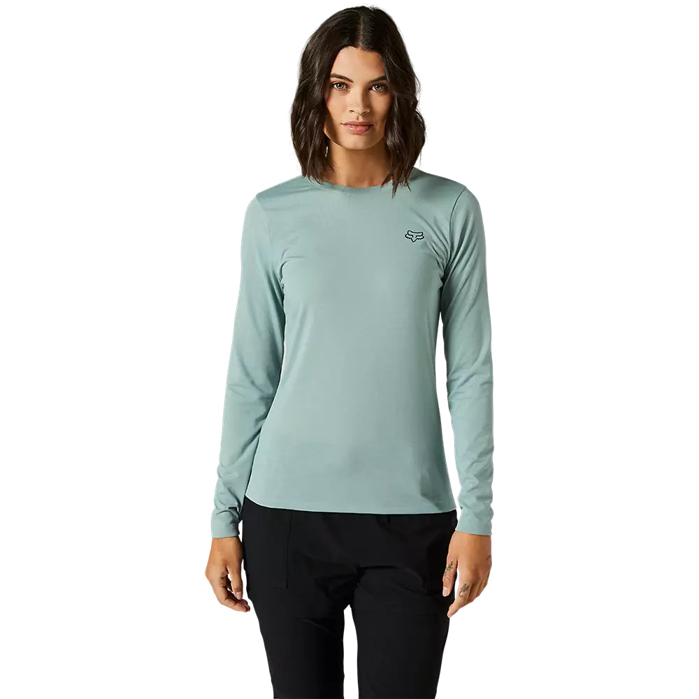 FOX Polera Lifestyle Mujer Snipper Manga Larga Gris - Rideshop
