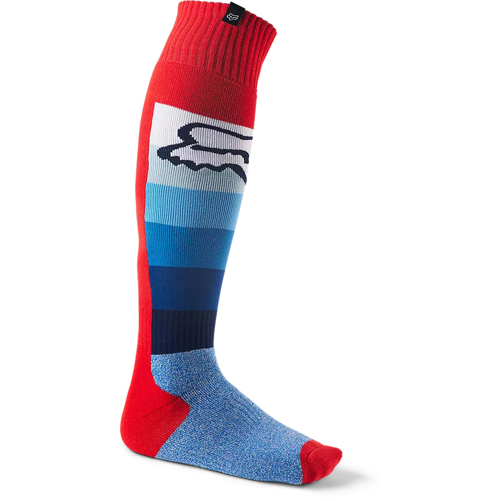 FOX Calcetines Moto 180 Toxsyk Thick Rojo/Azul - Rideshop