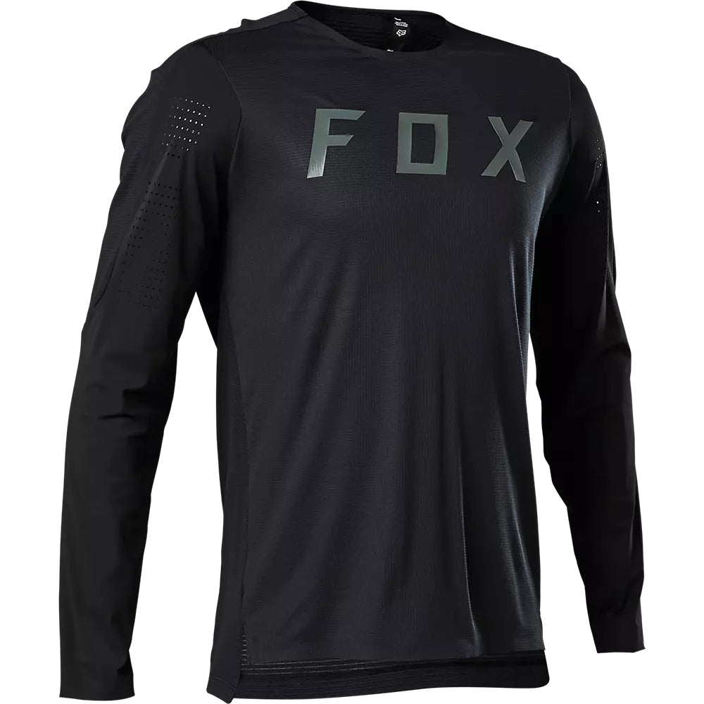 FOX Polera Bicicleta Flexair Pro Manga Larga Negro - Rideshop
