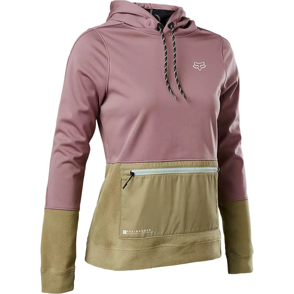 FOX Poleron Bicicleta Mujer Ranger Windbloc® Morado/Beige - Rideshop