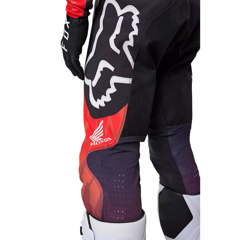 FOX Pantalon Moto Flexair Honda Rojo/Negro/Blanco - Rideshop