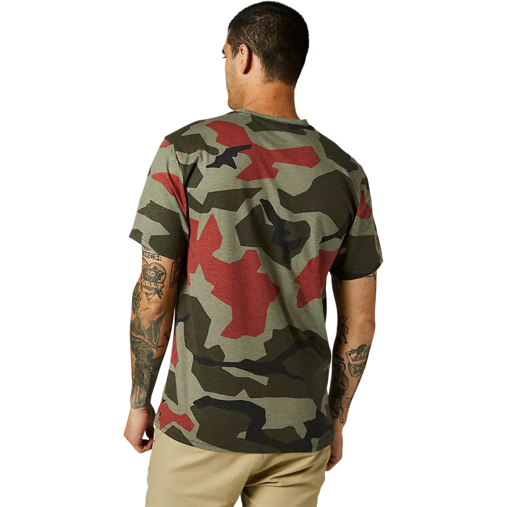 FOX Polera Lifestyle BKNR Camo Verde - Rideshop