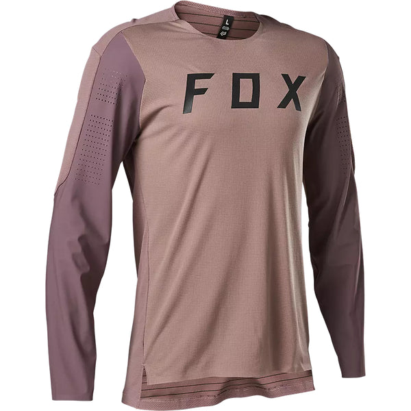 FOX Polera Bicicleta Flexair Pro Manga Larga Morado - Rideshop