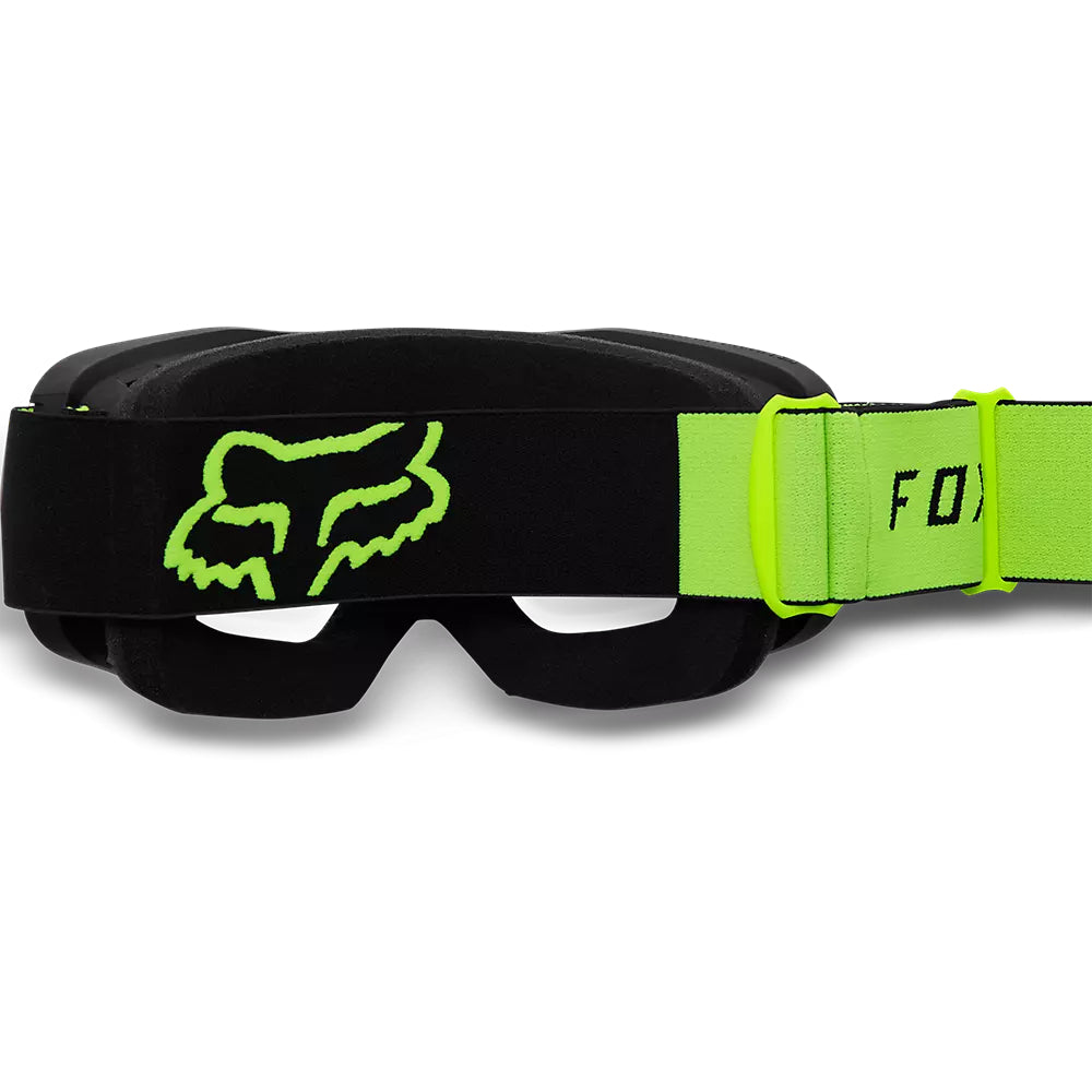 FOX Antiparras Moto Main Stray Negro/Amarillo - Rideshop