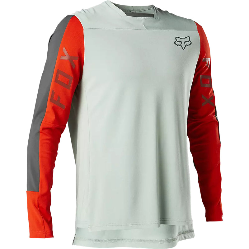 FOX Polera Bicicleta Defend Pro Manga Larga Gris - Rideshop