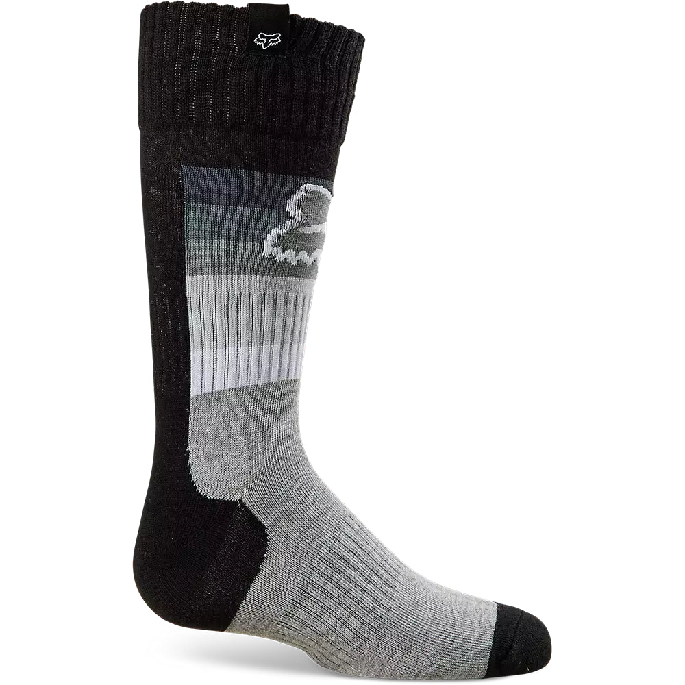 FOX Calcetines Moto Niño 180 Toxsyk Negro/Gris - Rideshop
