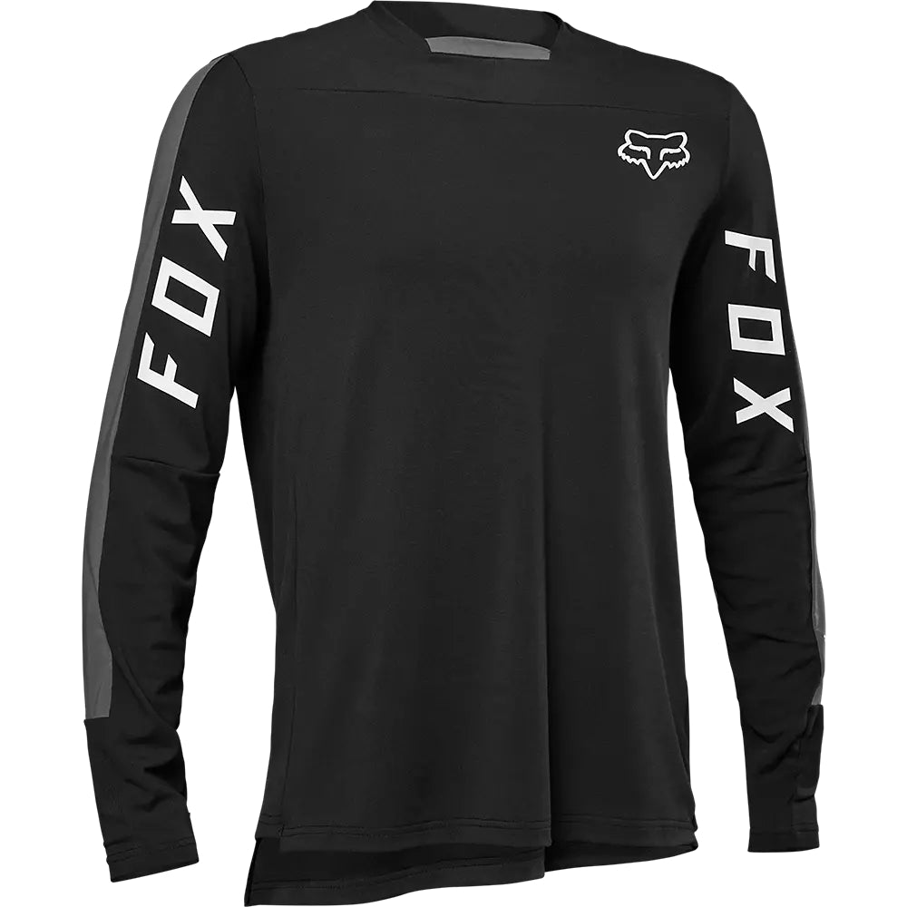 FOX Polera Bicicleta Defend Pro Manga Larga Negro - Rideshop