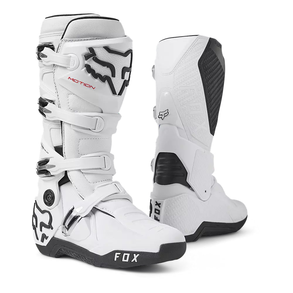 FOX Botas Moto Motion Blanco - Rideshop