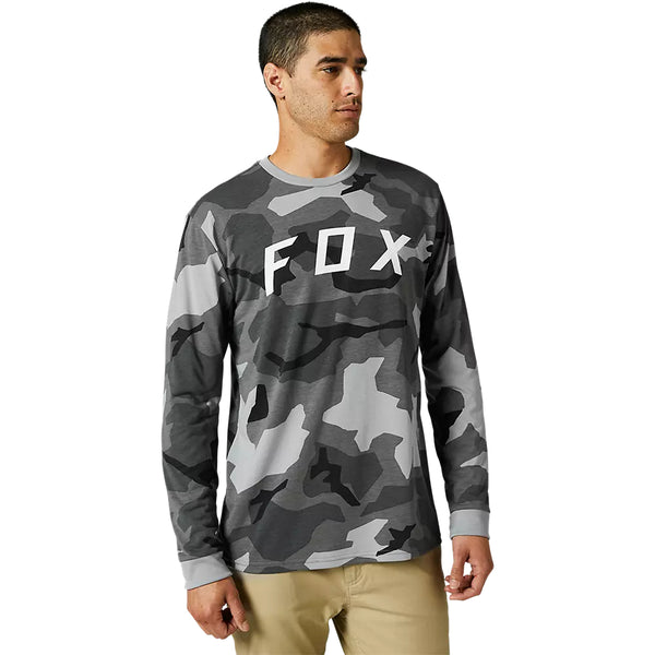 FOX Polera Lifestyle BKNR Manga Larga Camo Negro - Rideshop