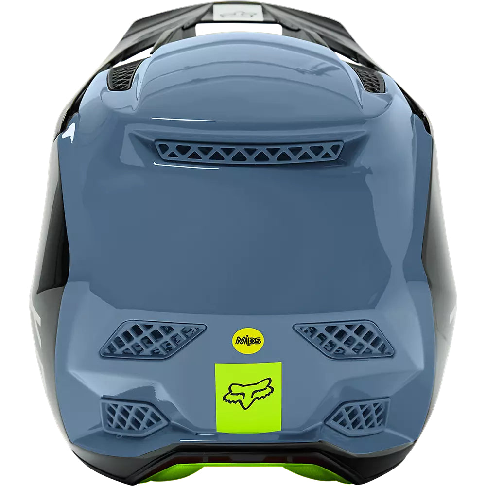 FOX Casco Bicicleta Rampage Pro Carbon Mips™ Fuel Azul/Amarillo - Rideshop