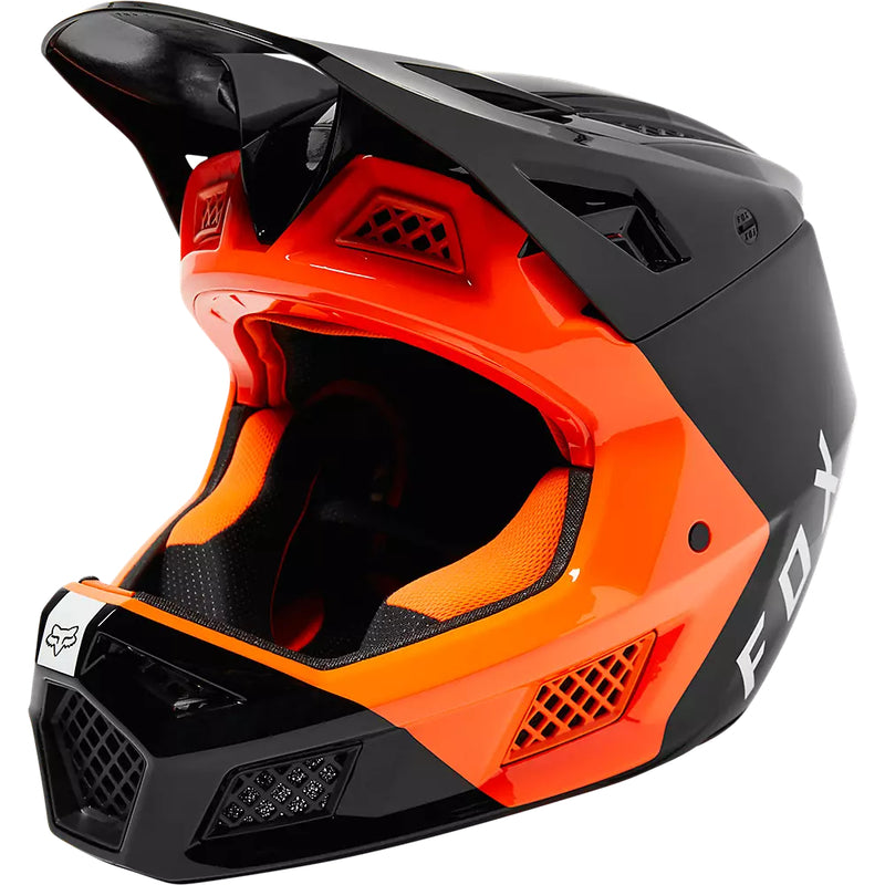 FOX Casco Bicicleta Rampage Pro Carbon Mips™ Fuel Negro/Naranjo - Rideshop