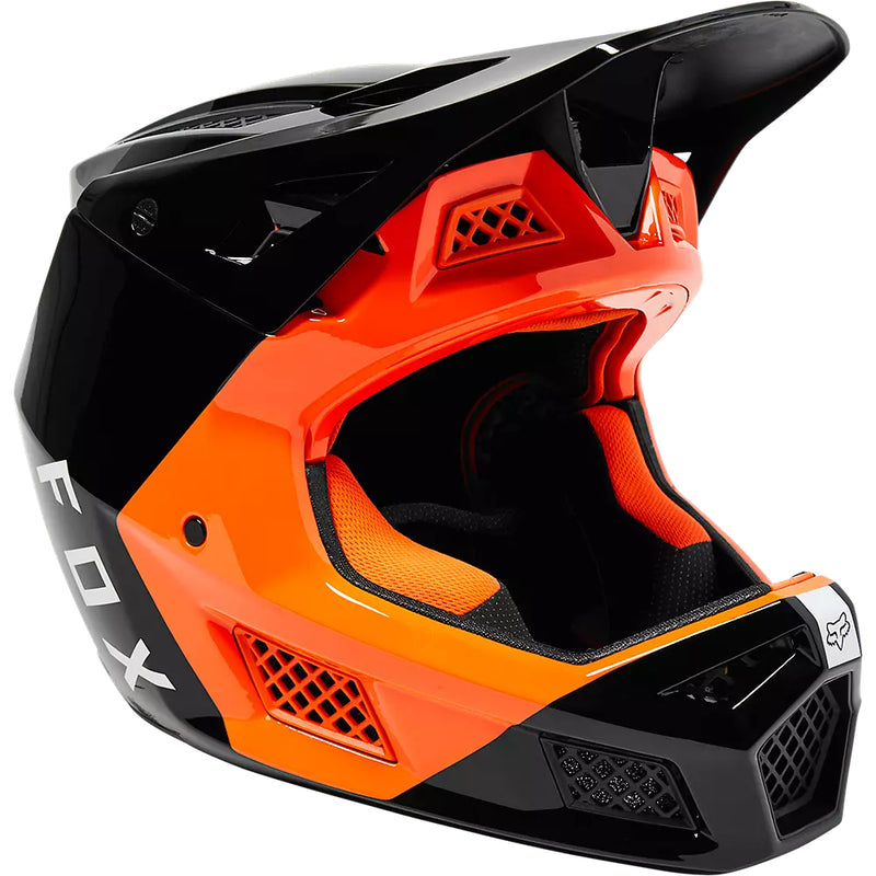 FOX Casco Bicicleta Rampage Pro Carbon Mips™ Fuel Negro/Naranjo - Rideshop