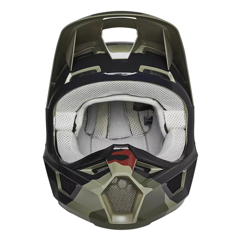 FOX Casco Moto Niño V1 BKNR Camo Verde - Rideshop