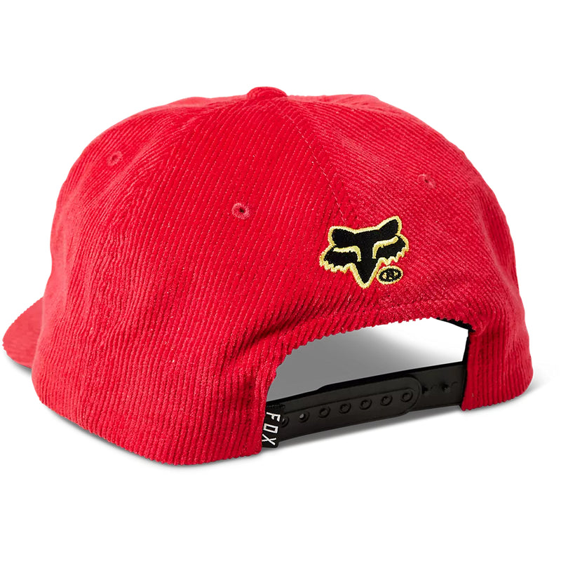 FOX Gorro Jockey Lifestyle Burm Snapback Rojo - Rideshop